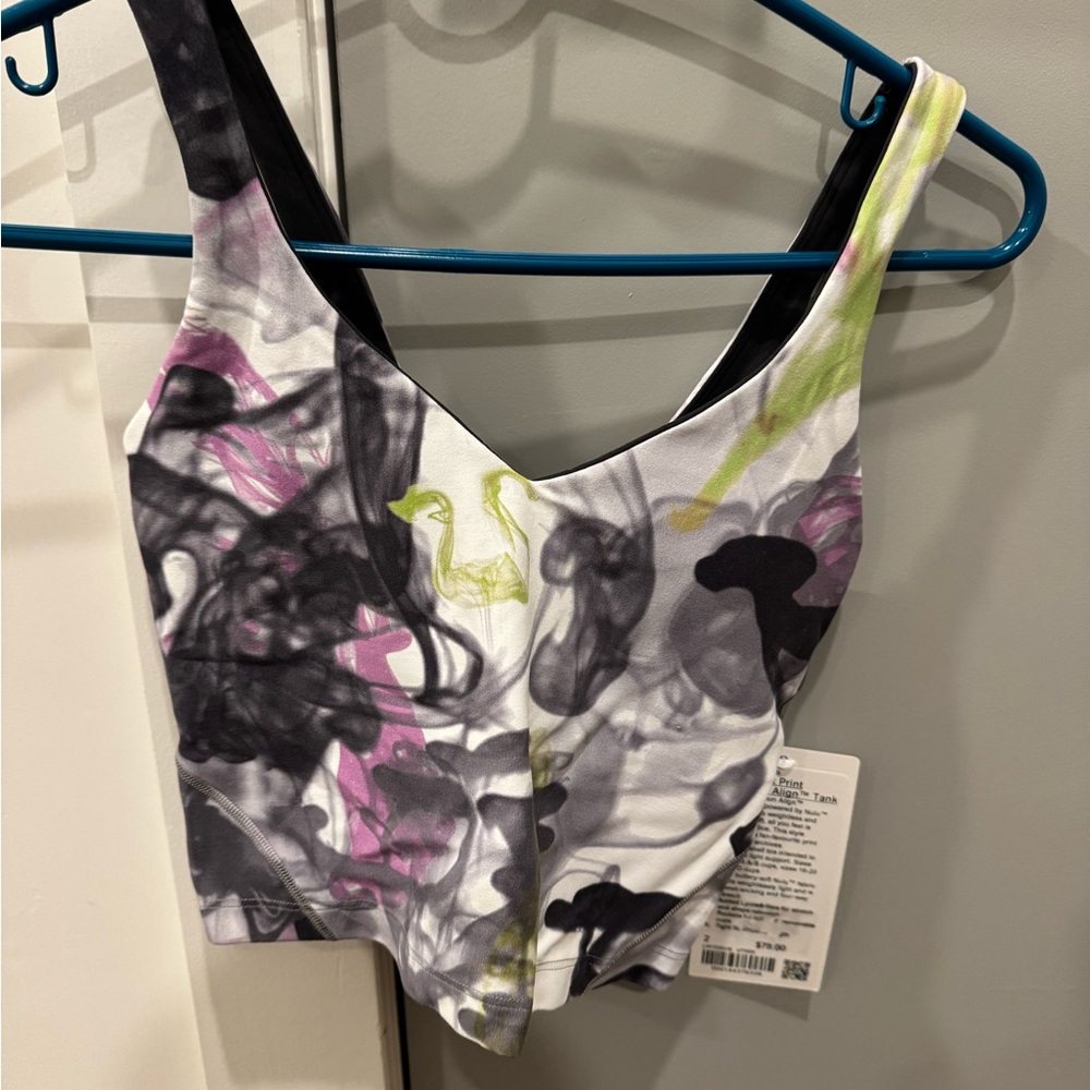 Lululemon Athletica Throwback Print Tank Top NWT